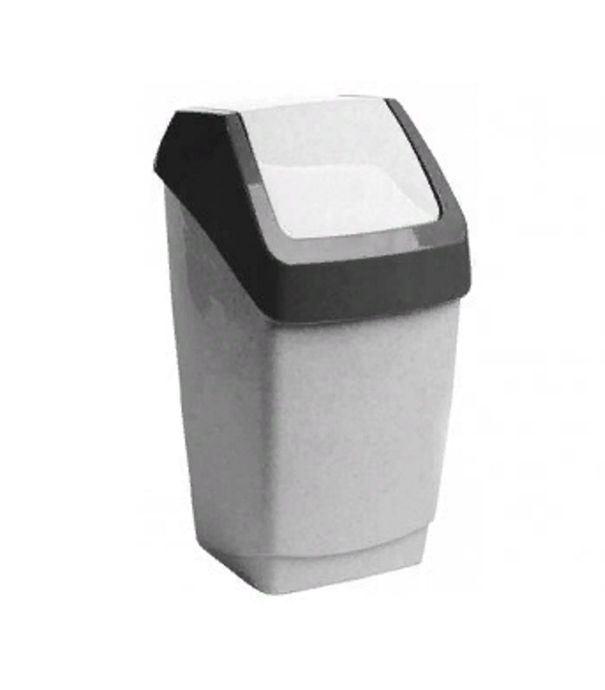 Ведро пластик 25л для мусора с качающейся крышкой