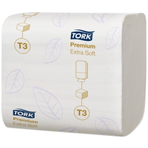 Бумага туалетная Tork T3 Premium 2сл. 252л/пач. 11х21, белая,  арт.114276 Бумага туалетная Tork T3 Premium 2сл. 252л/пач. 11х21, белая,  арт.114276