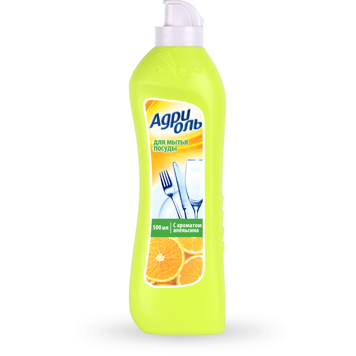 Средство для мытья посуды Адриоль 500мл апельсин 