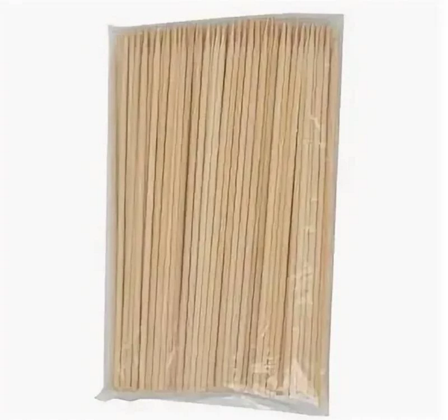 Пика для шашлыка 25см дерево 100шт/уп Пика для шашлыка 25см дерево 100шт/уп