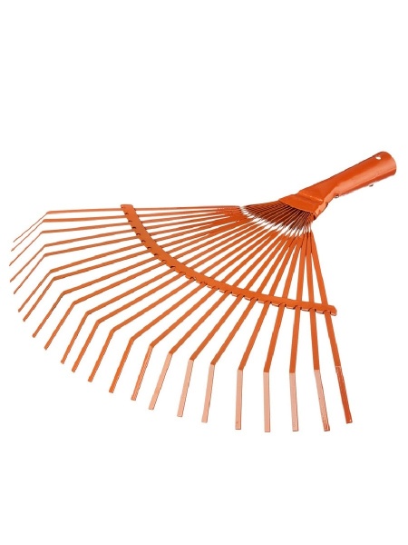 Грабли веерные ПЛАСТИНЧАТЫЕ СТАНДАРТНЫЕ ВК метал 22 зуба