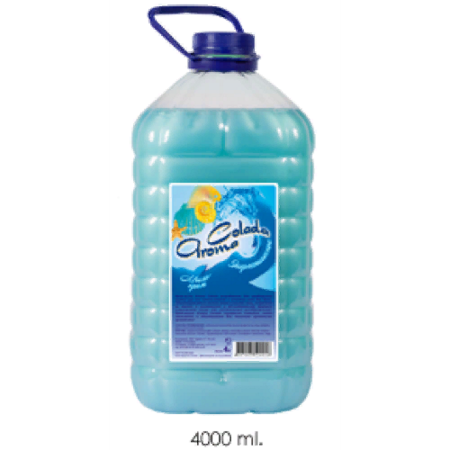 Мыло жидкое 4л АРОМА КОЛАДА Энергетическое синее