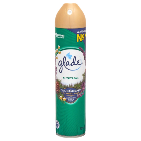 Освежитель воздуха Глейд АНТИТАБАК 300мл 