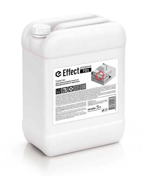 ЭФФЕКТ Интенсив-701 5л средство для деликатной очистки поверхностей от высолов