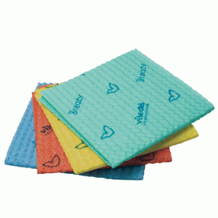 ВИЛЕДА Салфетка Бризи 35,5х35см красная/120129/120120