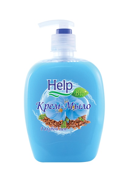 Мыло-крем жидкое ХЕЛП 500мл с дозатором
