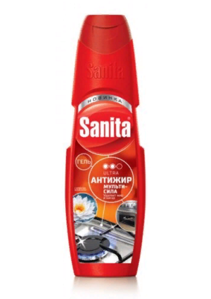 САНИТА Гель 500г АНТИЖИР МУЛЬТИСИЛА для кухонных поверхностей
