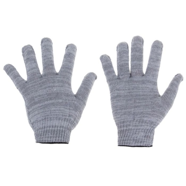 Перчатки хб 10 кл. 4-х нитка ГРАФИТ