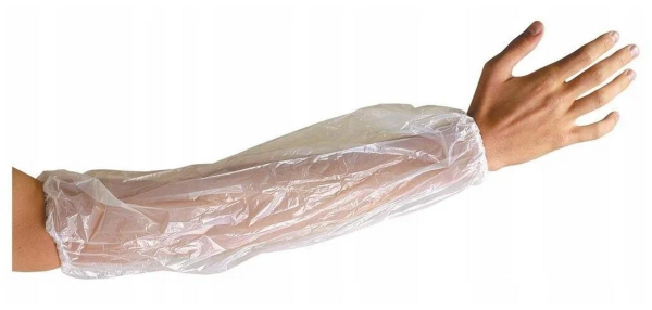 Нарукавники одноразовые п/э 100шт/уп Нарукавники одноразовые п/э 100шт/уп