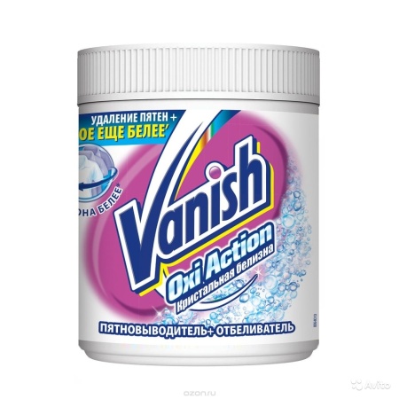 Отбеливатель Ваниш OXI Advance порошок 400г Активный кислород WHITE
