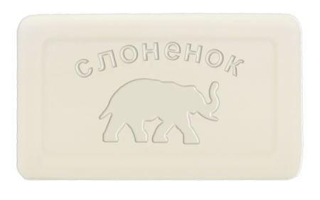 Мыло туалетное Слоненок 100г без обертки