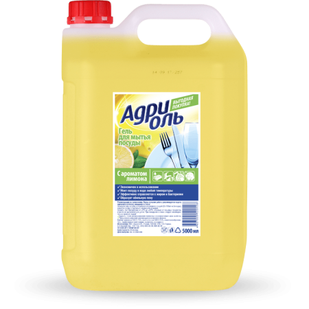 Средство для мытья посуды Адриоль 5л
