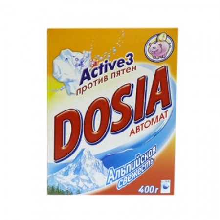 Стир.порошок Дося-автомат 400 г АЛЬПИЙСКАЯ СВЕЖЕСТЬ