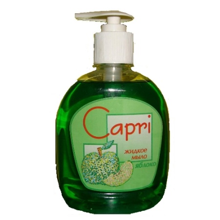 Мыло жидкое 310мл КАПРИ ЯБЛОКО с дозатором