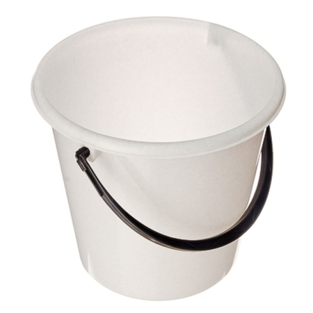 Ведро пластмассовое 10 л Белое