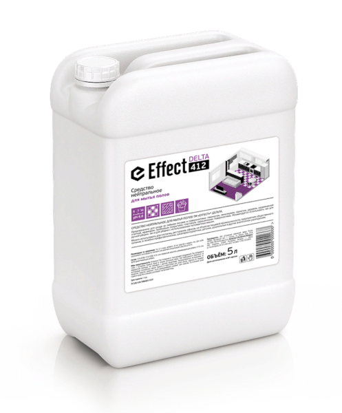ЭФФЕКТ Дельта-412 5л средство моющее нейтральное для полов 