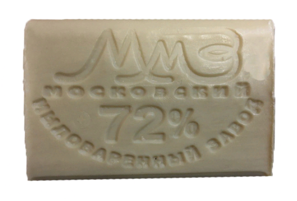 Мыло хозяйственное Московское 200г, 72% в обертке  Мыло хозяйственное Московское 200г, 72% в обертке