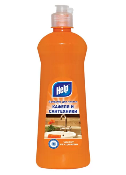 Хелп чистящее средство для кафеля и сантехники 500мл