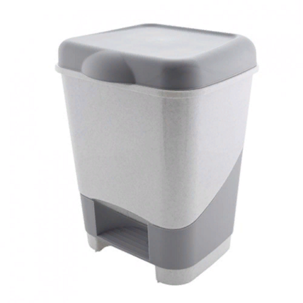 Ведро пластмассовое 20л с педалью для мусора