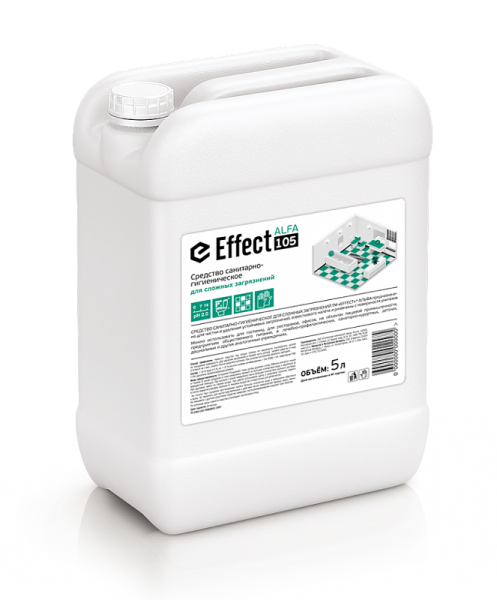 ЭФФЕКТ Альфа-105 5л от сложных загрязнений