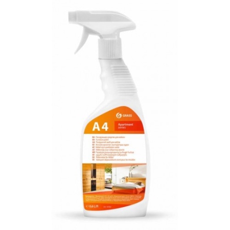 А4 600мл полирующее средство для мебели ГРАСС