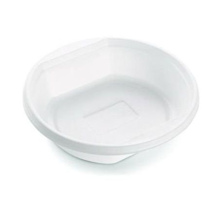 Тарелка пластиковая суповая 50шт/упак Тарелка пластиковая суповая 50шт/упак
