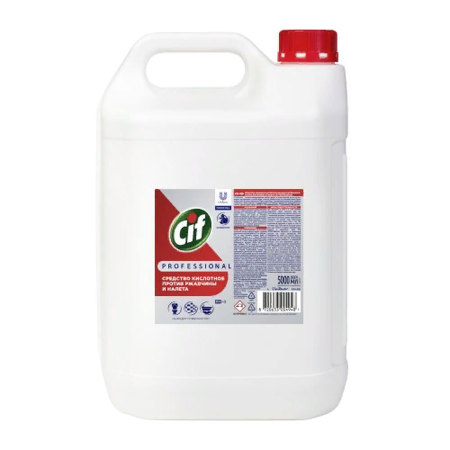 СИФ Professional 5л кислотное чистящее средство от налета и ржавчины 