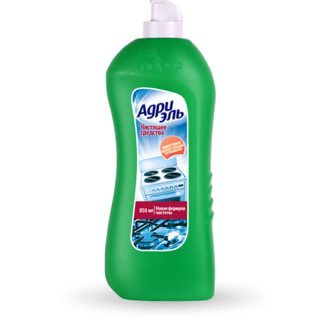 Чистящее средство АДРИЭЛЬ 850мл от нагара,жира  для плит,духовок 