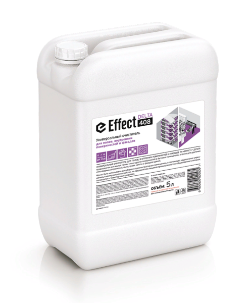 ЭФФЕКТ Дельта-408 5л очиститель для полов, внутр. поверхностей, фасадов