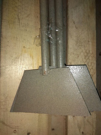 Ледоруб-скребок с металлической ручкой 200*100мм