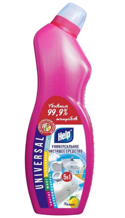 Хелп 750мл ЛИМОН универсальное моющее средство