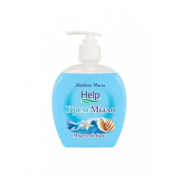 Мыло-крем  жидкое 300мл ХЕЛП с дозатором
