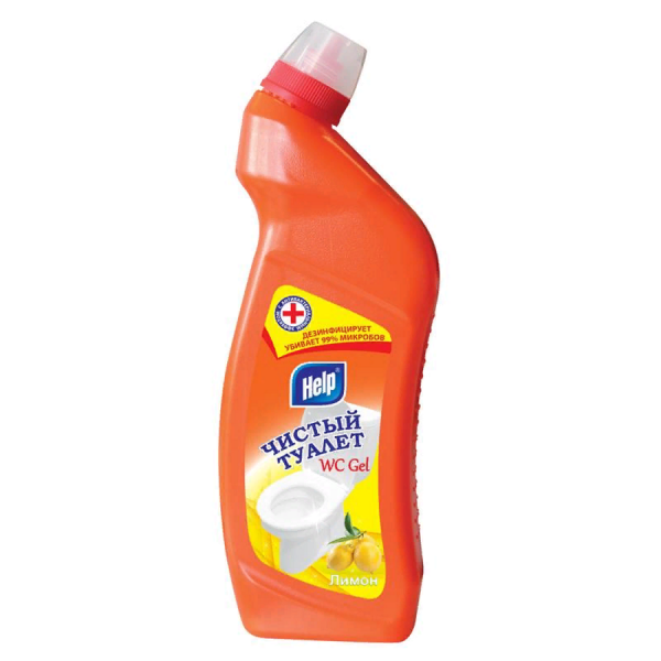 Хэлп Чистый туалет чистящее средство 750мл 