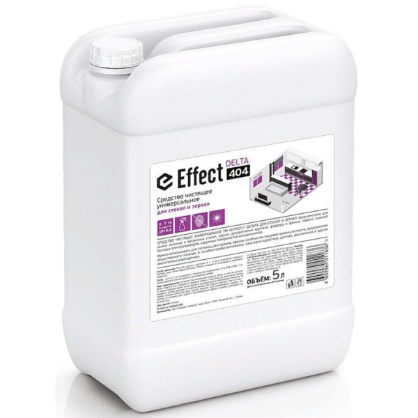 ЭФФЕКТ Дельта-404 5л универсальное для стекол и зеркал