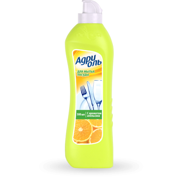 Средство для мытья посуды Адриоль 500мл апельсин 