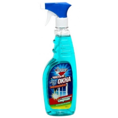 Золушка 500мл для стекол с нашатырным спиртом (триггер)