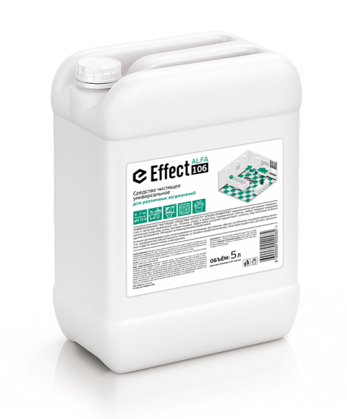 ЭФФЕКТ Альфа-106 5л чистящее ср-во универсальное 