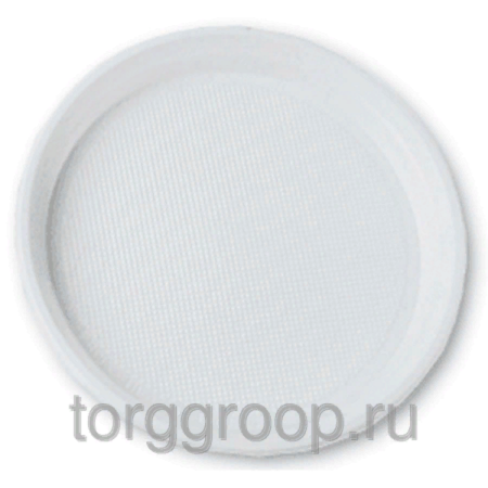Тарелка пластиковая 16,5см 100шт/упак Тарелка пластиковая 16,5см 100шт/упак