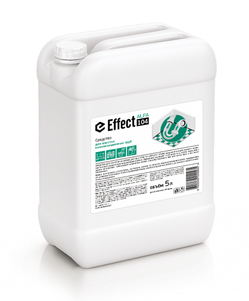 ЭФФЕКТ Альфа-104 5л для очистки канализационных труб