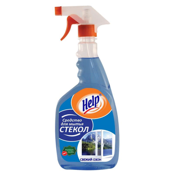 Хелп средство для стекол 750мл с тригером