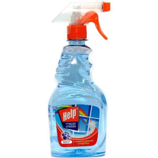 Средство для стекол Хелп 500мл с тригером