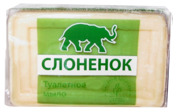 Мыло туалетное СЛОНЕНОК 100г в обертке Аист Мыло туалетное СЛОНЕНОК 100г в обертке Аист