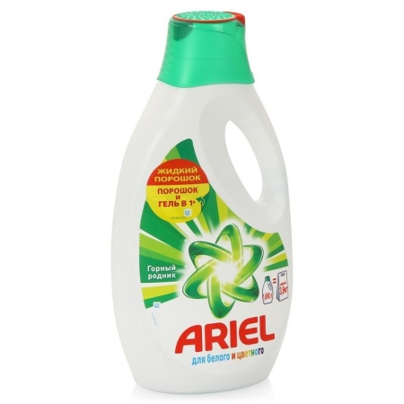 Стир.порошок Ариэль-автомат 1,3 л ГЕЛЬ Горный Родник