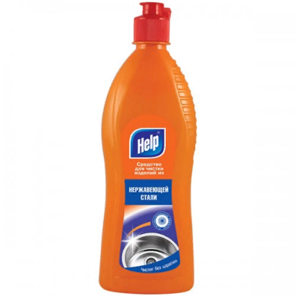 Хелп чистящее средство для нержавеющих поверхностей 500мл 