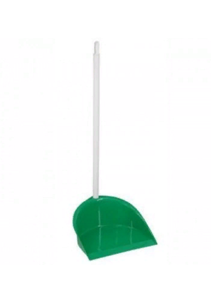 Совок для мусора пластик с длинной ручкой