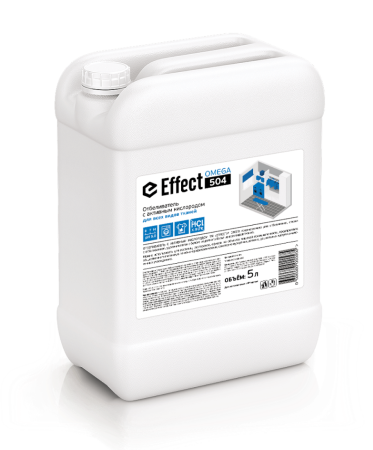 ЭФФЕКТ Омега-504 5л отбеливатель с активным кислородом 