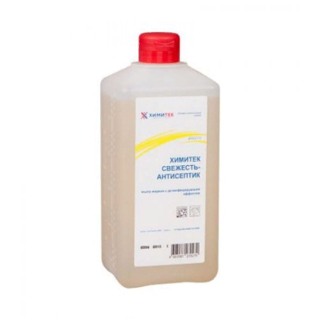 Мыло жидкое туалетное Свежесть-антисептик 1л Химитек