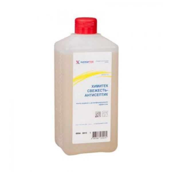 Мыло жидкое туалетное Свежесть-антисептик 1л Химитек
