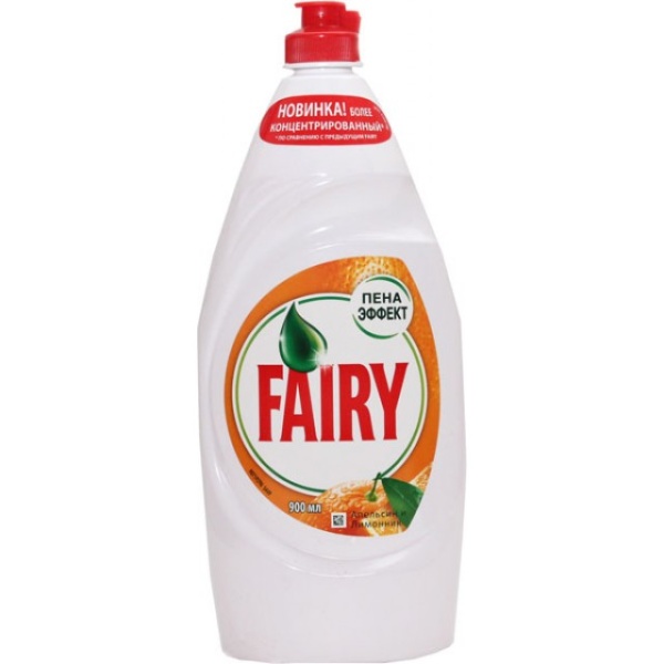 Фейри 900мл АПЕЛЬСИН И ЛИМОННИК средство для мытья посуды 