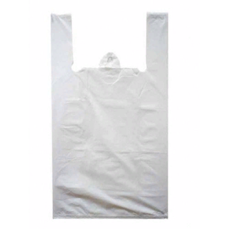 Пакет-майка белая 30*57 35мкм ПВД 500шт/уп Пакет-майка белая 30*57 35мкм ПВД 500шт/уп